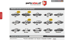 Desktop Screenshot of nl.parts-wise.com